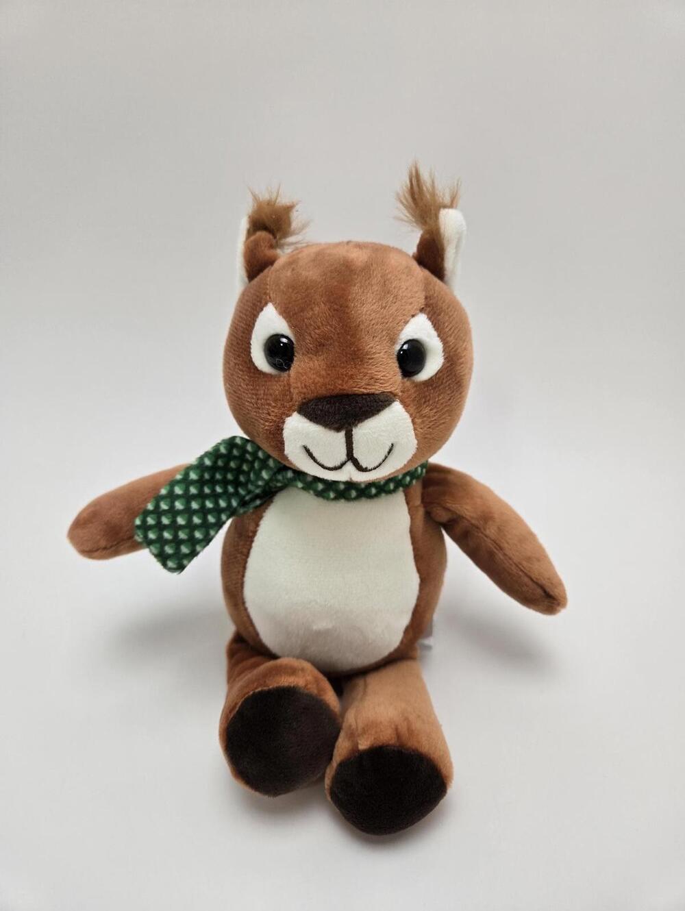 Kinder Squirrel Plush with No Tag, Squirrel Stuffed Animal (8 inch)